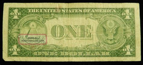 1 Silver Certificate 1935 Washington Currency Bill Old Rare Paper