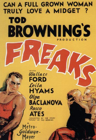 Tod Browning Freaks Commentary 1932 Cinema Of The World