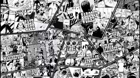 One Piece Manga Panels Wallpapers Wallpaper Cave