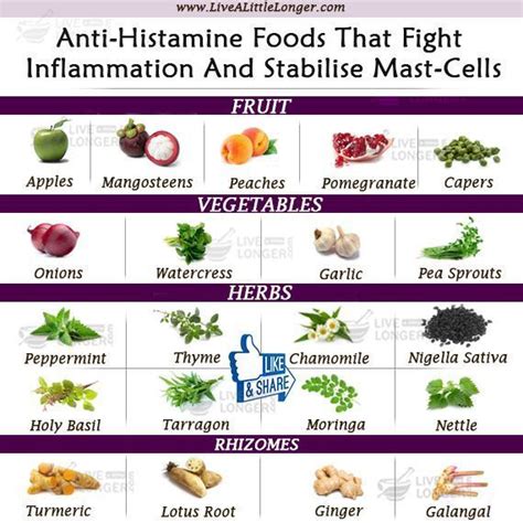 Anti Histamine Foods And Healthy Overall Diest Can Help To Reduce