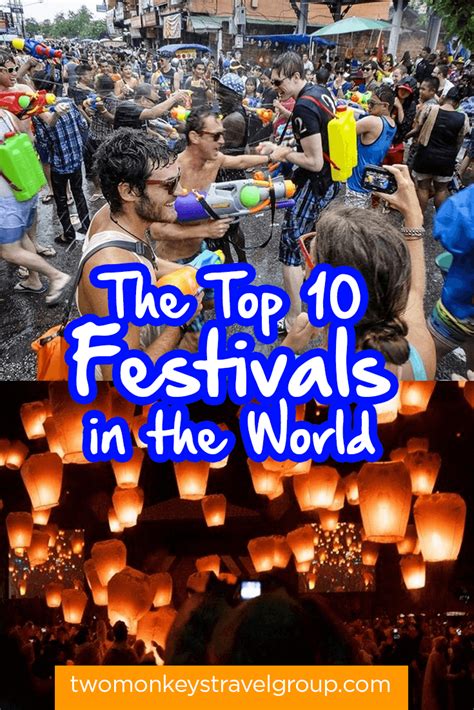 The theme of our 2020 calendars this year is festivals around the world. The Top 10 Festivals in the World
