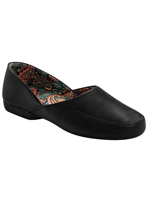 Don't worry, low price doesn't equal low quality in this case; Men's Closed-Back Slipper | CarolWrightGifts.com