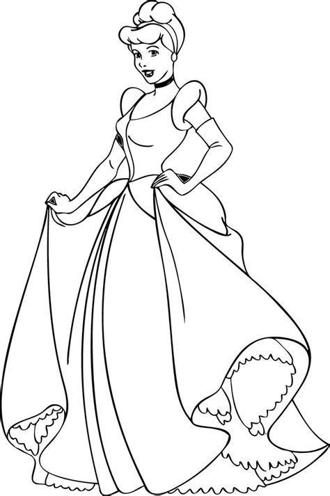 Coloring pages quotes for adults to print printable disney easy technique myth cartoon. Cinderella Coloring Pages - ColoringPageSS | Cinderella ...