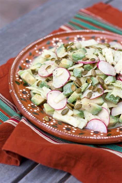 Toss in the orange segments and jicama. Avocado and Jicama Salad - Muy Bueno Cookbook