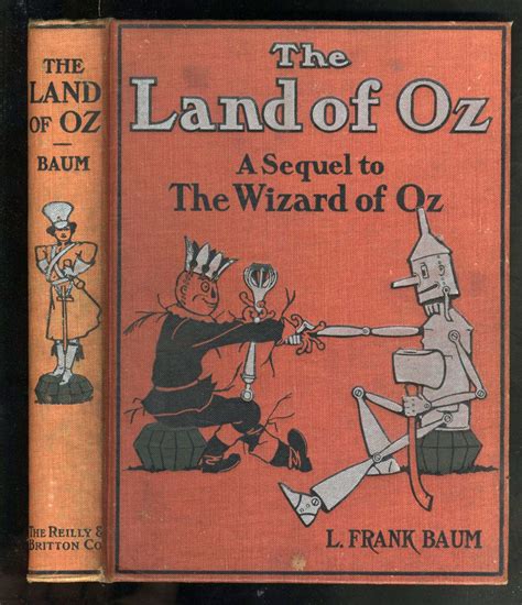 The Land Of Oz A Sequel To The Wizard Of Oz Frank Baum First