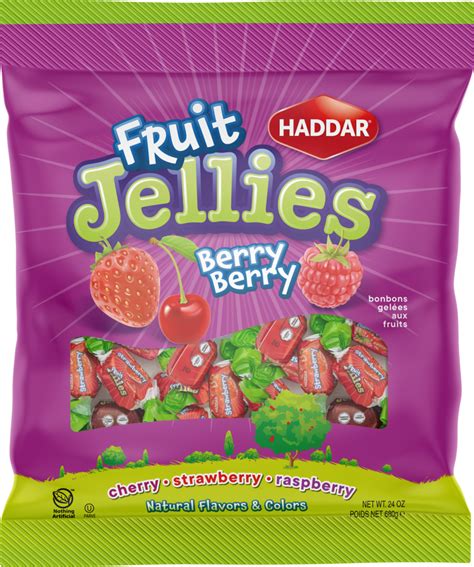 Haddar Berry Flavored Soft Fruit Jellies Kayco