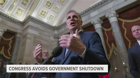 government shutdown averted after congress passes temporary funding measure