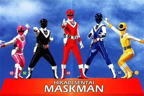 Hikari Sentai Maskman By Winkels On Deviantart Power Rangers Hikari