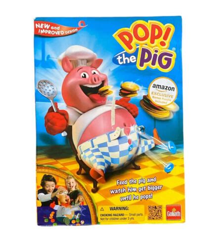 Goliath Pop The Pig Game — New And Improved — Belly Busting Fun As You
