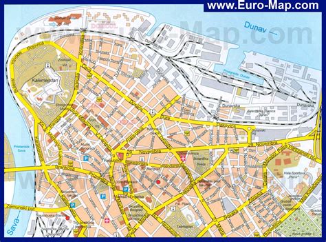 Beograd Mapa Ulica Plan Plus