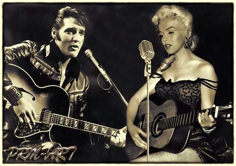 Iceprincess7492, rakshasa and 2 others like this. Marilyn Monroe & Elvis Presley | Things I love | Pinterest