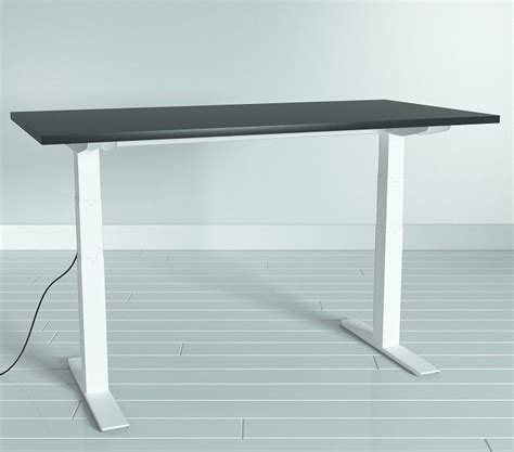 Ergocentric Electric Standing Desk Up To 50in Upcentric Silver Base Electric Standing