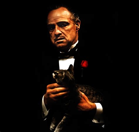 Don Vito Corleone As Portrayed By Marlon Brando In The Godfather