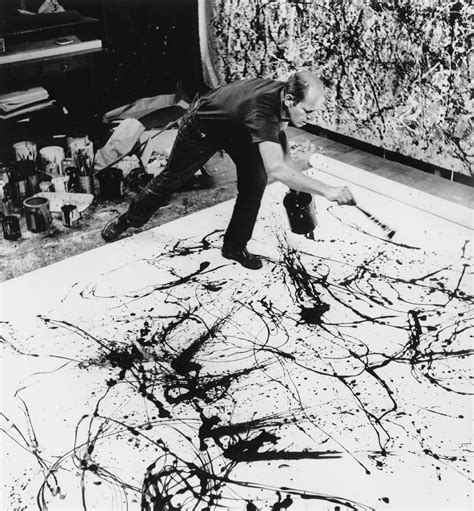 Jackson Pollock El Genio Loco Que Salpicaba Lienzos