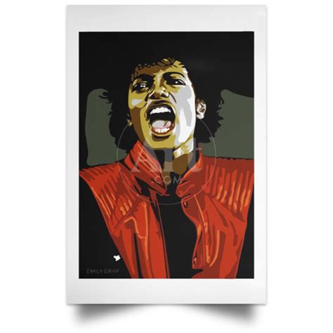 Michael Jackson Thriller Poster Poster Geek Star