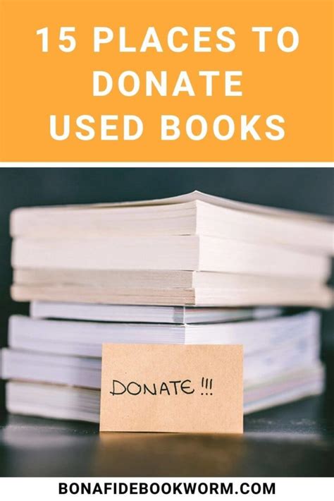Where To Donate Books 15 Places To Donate Used Books Bona Fide Bookworm