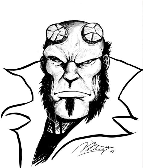 Hellboy Draw By Magmarc On Deviantart