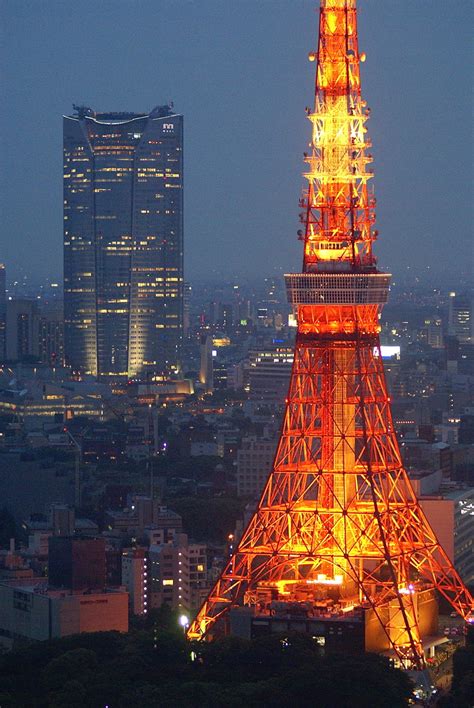 You simply just have to visit the tokyo tower to get a great view over this amazing metropole. Tokyo Tower- Landmark Light | Since its opening in 1958 ...