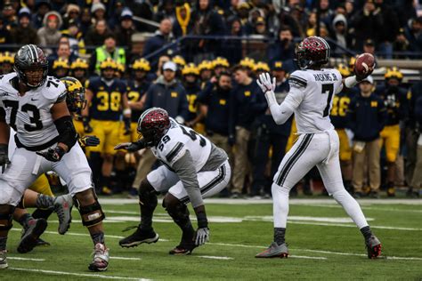 Football Ohio State Vs Michigan By The Numbers