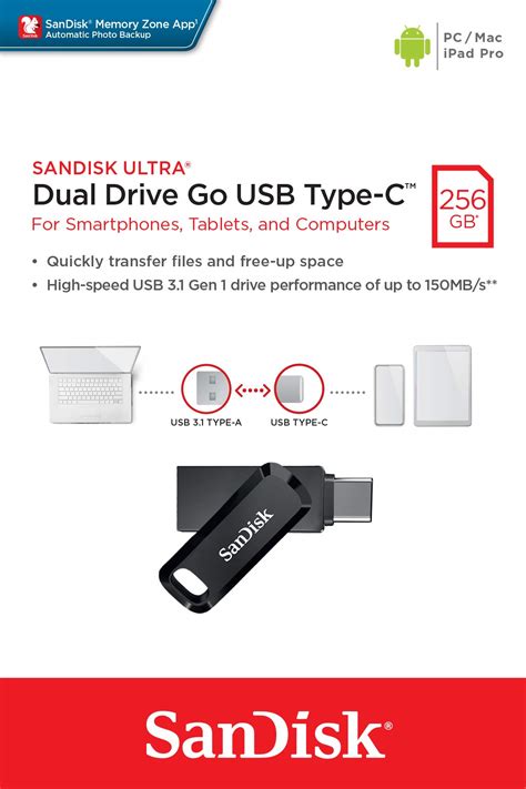 Sandisk Otg 32gb Usb Type C Usb 31 Ultra Dual Drive