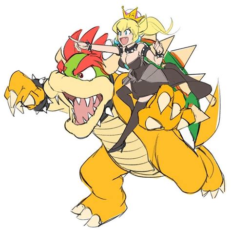 Pin By John Smith On Bowsette Super Mario Bros Mario Characters