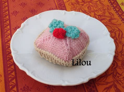 Petit Four Au Tricot DIY Modele Tuto Gratuit Fils De Lilou Tricot Crochet Dentelle