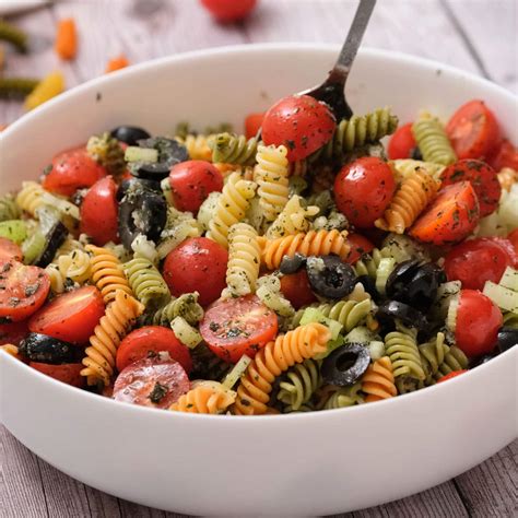 15 Best Ideas Tri Colored Pasta Salad With Italian Dressing How To
