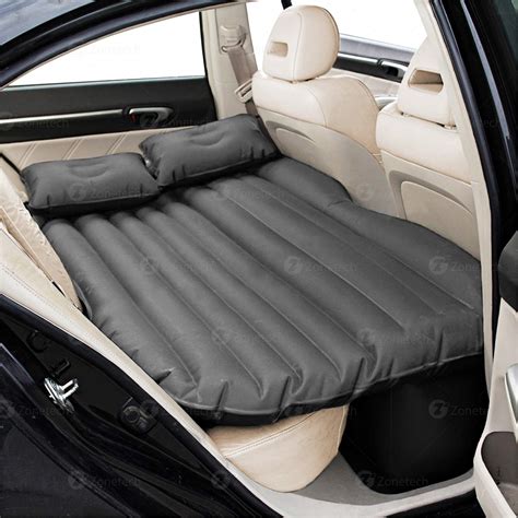 Inflatable Travel Car Mattress Air Bed Back Seat Sleep Rest Mat 2