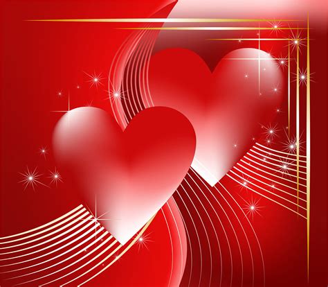 Background With Hearts Free Stock Photo Public Domain Pictures