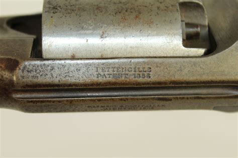 Antique Civil War Pettengill Dragoon Cavalry Revolver 006 Ancestry Guns