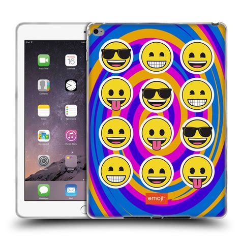 Official Emoji Flat Soft Gel Case For Apple Samsung Tablets Ebay