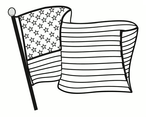 Download Original American Flag Coloring Page - Coloring Home