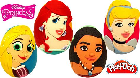Disney Prensesleri Sürpriz Yumurtaları Ariel Rapunzel Moana Sindirella