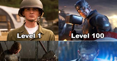 Which one should you pick? Les super-héros de Marvel level 1 vs level 100 - GeekQc.ca