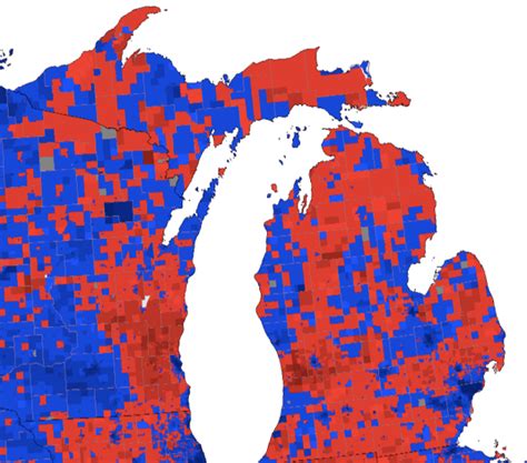 Michigan Precinct Map 2008 Politically Speaking