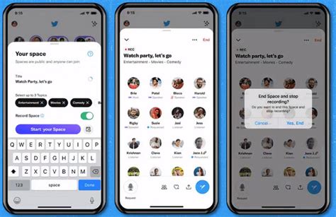 Twitterの音声ライブ「スペース」、ios・android問わず全ユーザーが会話を録音可能に Media Innovation デジタルメディアのイノベーションを加速させる
