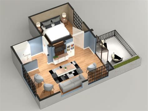 Create Basic 2d And 3d Floor Plan Rendering In Sketchup By Ndadesigns