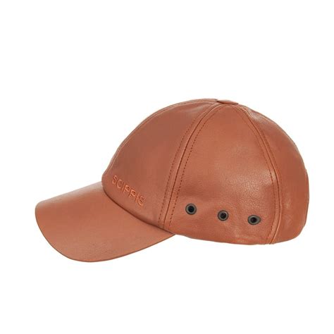 Scippis Leather Baseball Cap For Men 100 Buffalo Leather Online