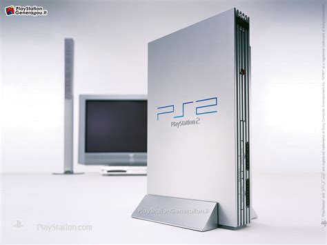 Playstation 2 Silver Prestige Line Satin Silver Scph 50004 Ss
