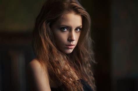 Women Model Brunette Portrait Maxim Maksimov Ksenia Kokoreva Ksenia