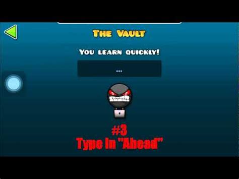 The game consists of many levels in which you will control the movement of a geometrical shape. Geometry Dash¦¦The Vault All Secret Achievements!!!! - YouTube