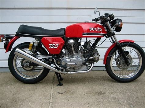 1975 Ducati 750 Gt Red R Side Classic Sport Bikes For Sale