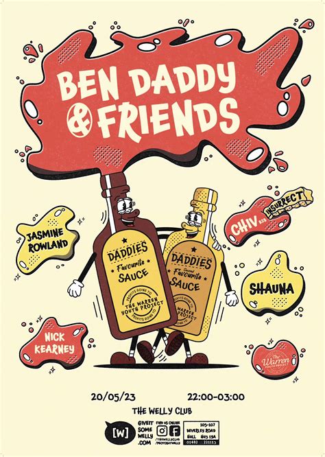 ben daddy and friends event in aid of the warren the welly hull