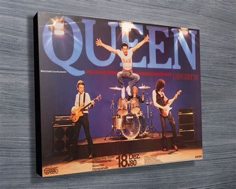 Queen Concert Poster Canvas Prints Australia