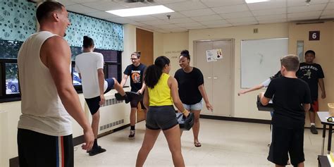 Summer Program Students Participates In Self Defense Class Meriden