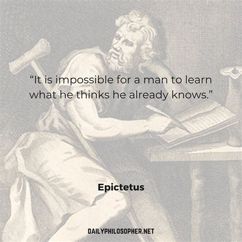 Daily Philosopher On Instagram It Is Impossible For A Man To Learn