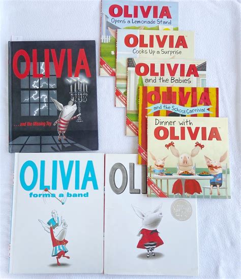 Lot Of 8 Olivia Picture Book 3 Hc 5 Paperback Vg 9780689852916 Ebay