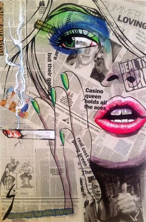 Pin By Dawn Kreiger On Pop Culture Newspaper Art Art Medium Art