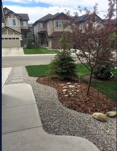 Small Front Yard Stone Landscaping Ideas Mulch Landscaping Stunning