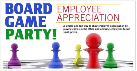 Women's day gift ideas for employees south africa. Board Game Employee Appreciation Party #eventtips # ...